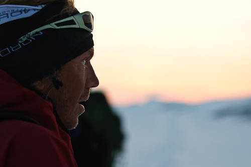 The goal is in sight, Börgefjell, Norway.