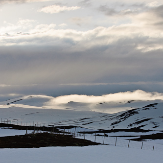 Reindeer fences, Börgefjell, Noway.