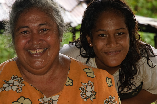 Happy times! Tafua, Savai'i, Samoa.