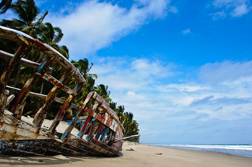 Stranded? Coco Solo, Pedernales, Ecuador.